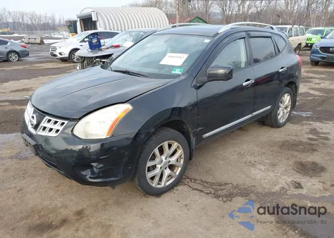 2012 Nissan Rogue Sv W/Sl Pkg из США, поврежденный, VIN JN8AS5MV7CW374919